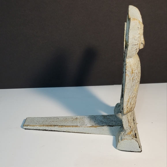 Owl Door Stop Metal Decorative - Picture 2 of 6